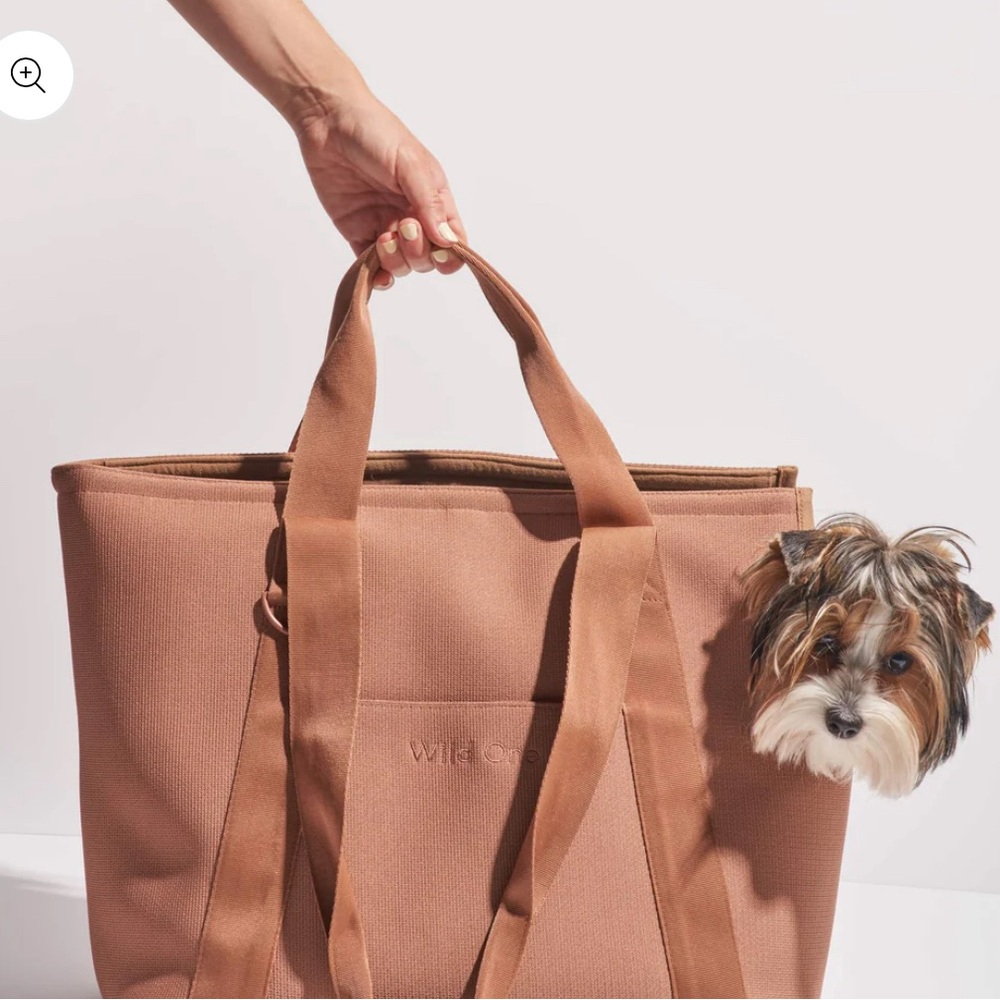 Tan Dog Carrier Tote